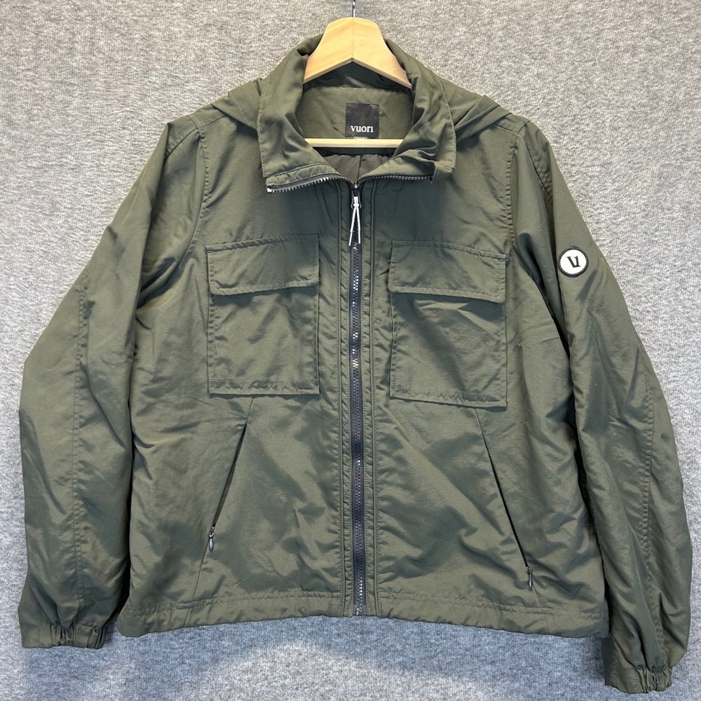 Vuori Olive Green Utility Jacket